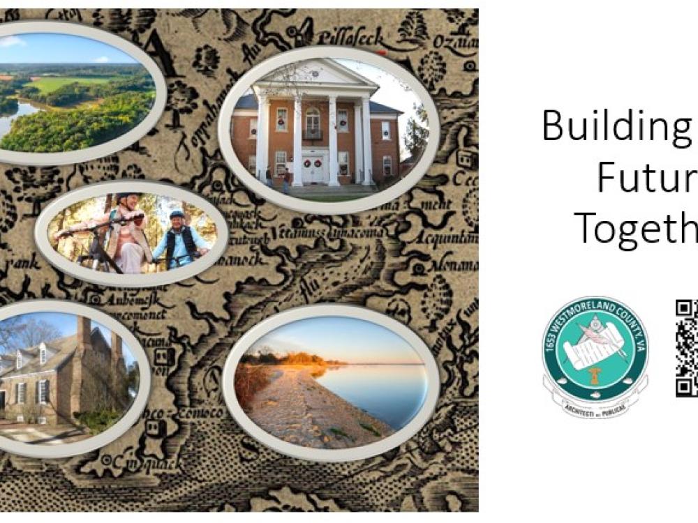 Collage of historical landmarks in Westmoreland County